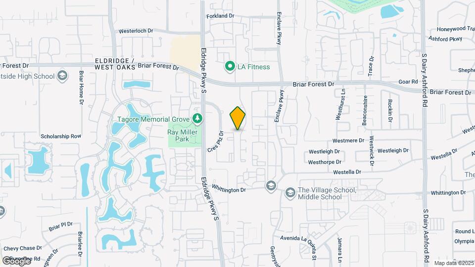 1648 Lakeside Enclave Dr Map and Location Details