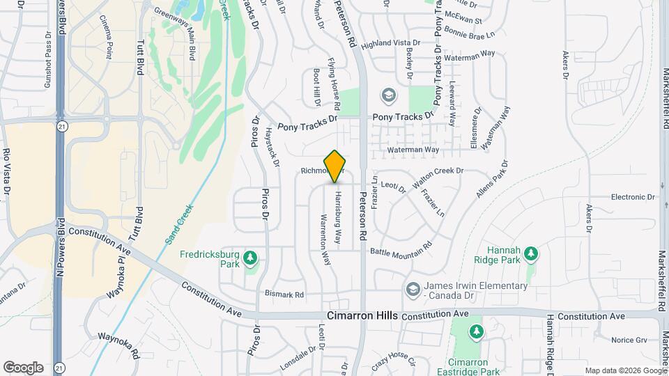 3091 Leoti Dr Map and Location Details