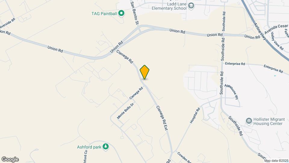 2885 Cienega Rd Map and Location Details