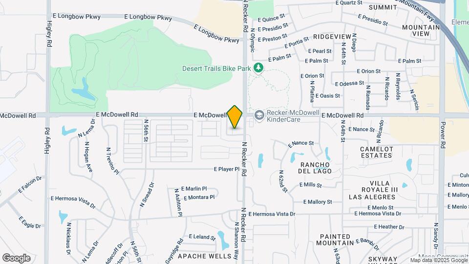 5942 E Norland St Mapa y Detalles de la Ubicación