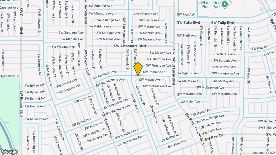 1091 SW Macao Ave Mapa y Detalles de la Ubicación