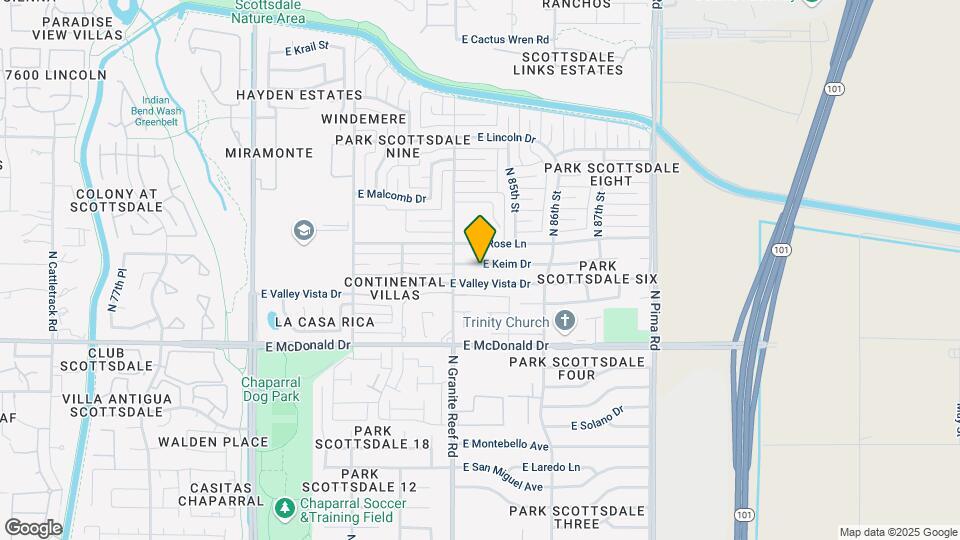 8425 E Keim Dr Map and Location Details