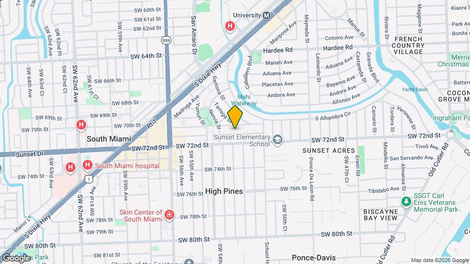 1315 San Ignacio Ave Map and Location Details