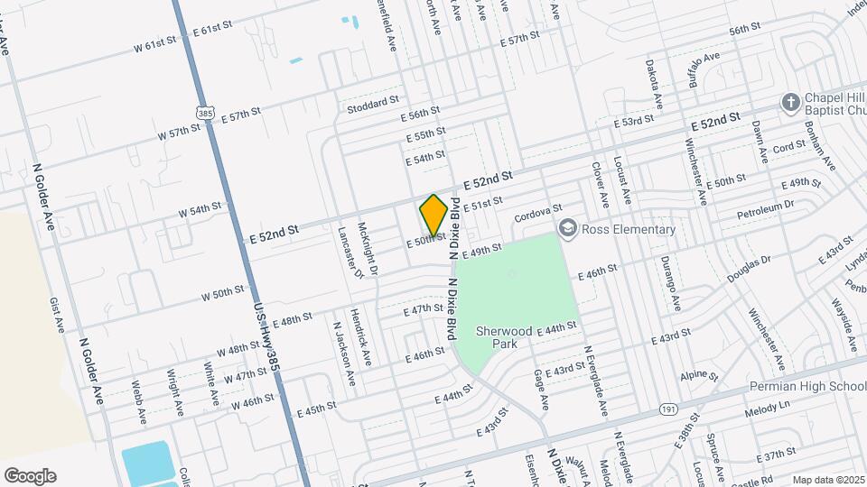 426 E 50th St Map and Location Details