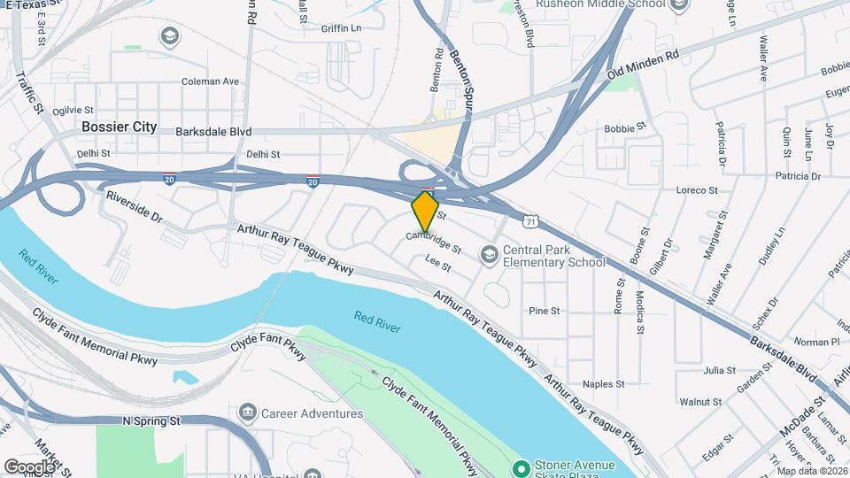 1822 Cambridge St Map and Location Details