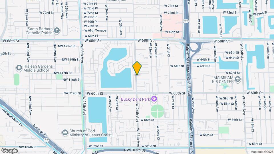6259 W 24th Ave Map and Location Details