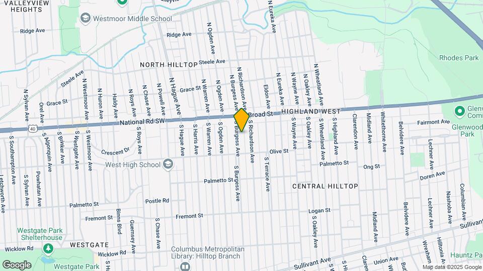 56-62 S Burgess Ave Mapa y Detalles de la Ubicación