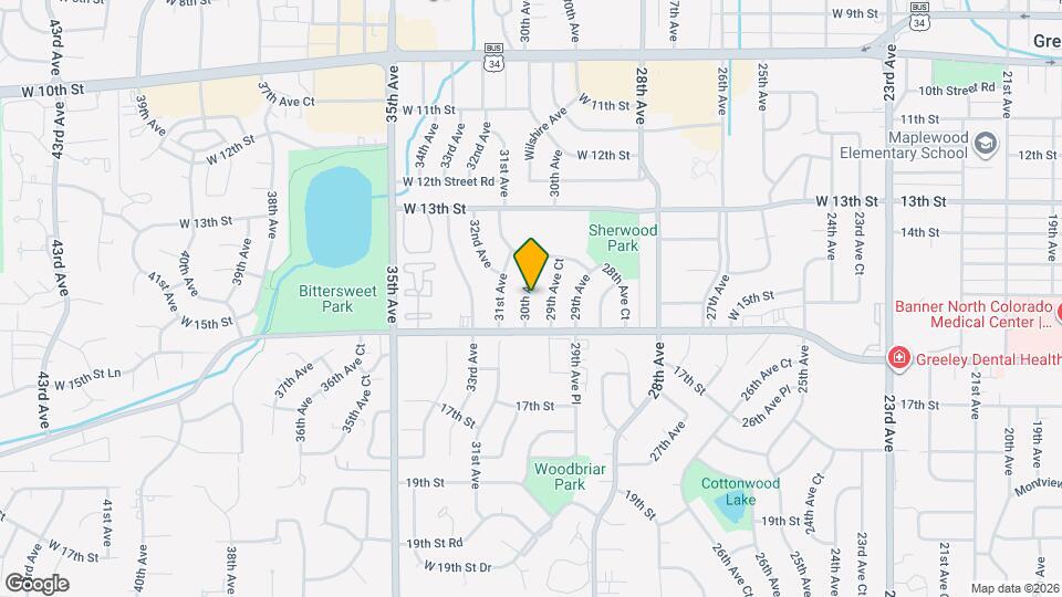 1506 30th Ave Map and Location Details