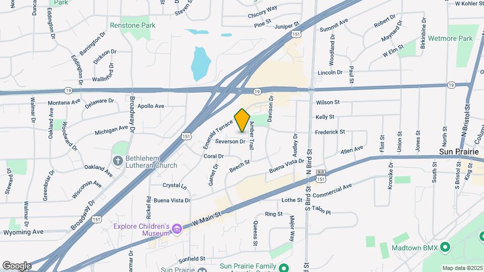 1110 Severson Dr, Unit 4 Map and Location Details