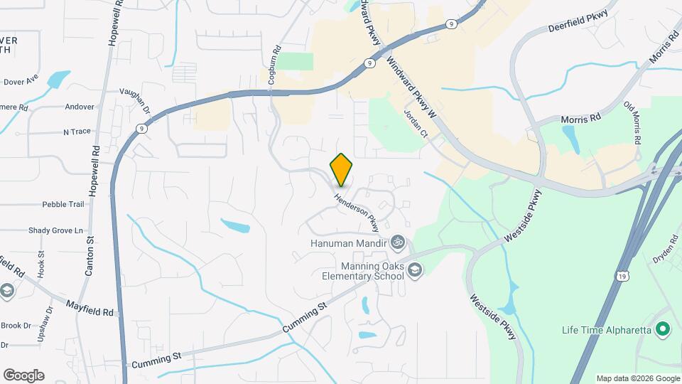 1800 Millstone Ct Map and Location Details