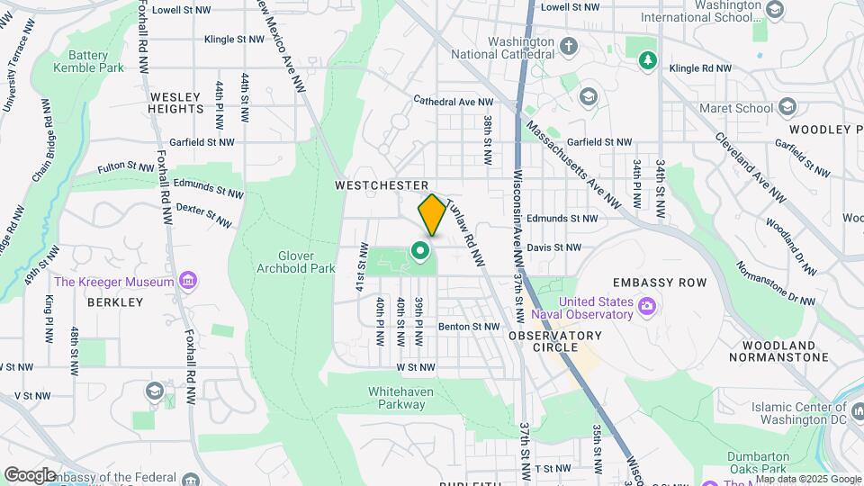 2605 39th St NW Map and Location Details