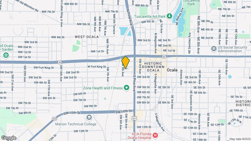 451 SW 2nd St Map and Location Details