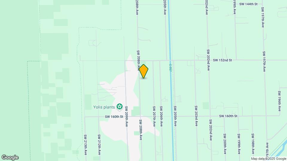 15451 SW 208th Ave Map and Location Details