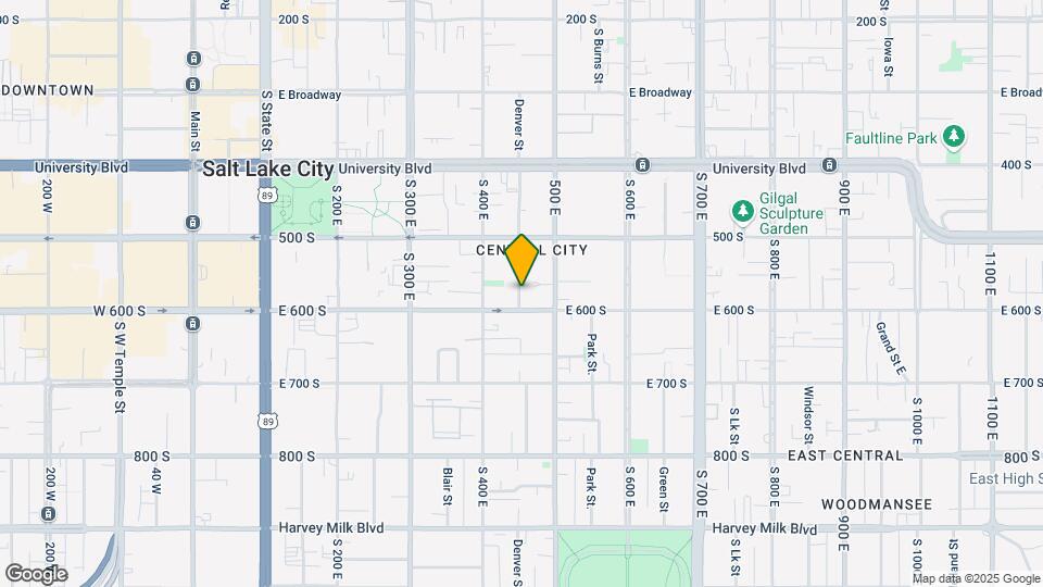 563 Denver St Map and Location Details