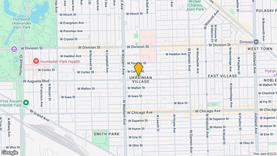 1000 N Oakley Blvd Map and Location Details