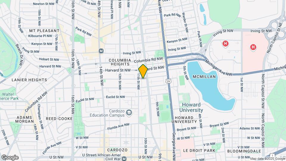 The Girard Map and Location Details