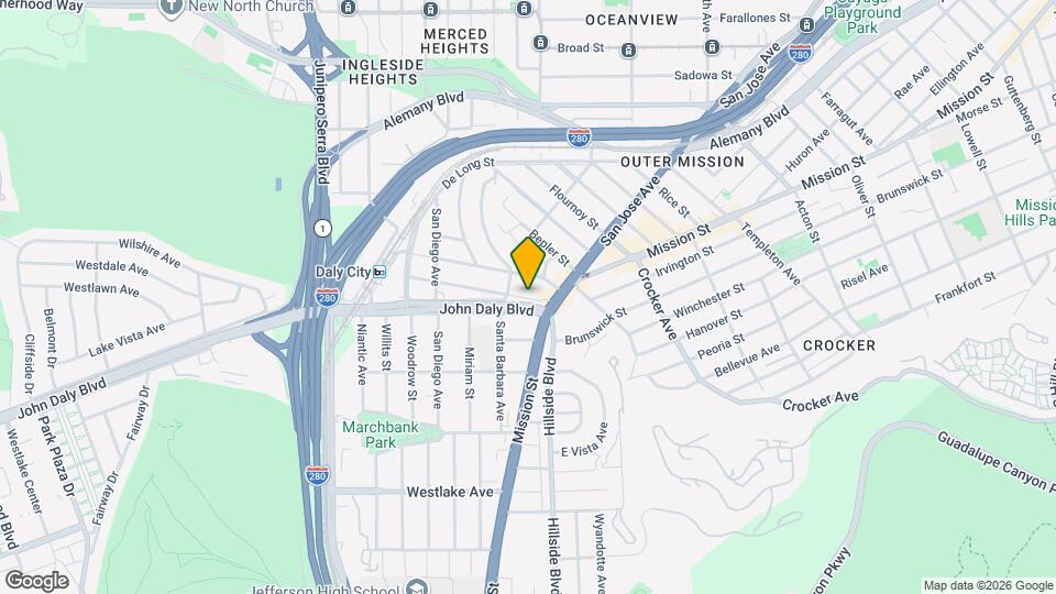 50 Los Olivos Ave Map and Location Details