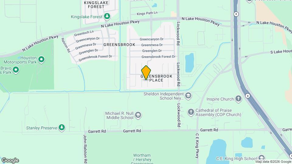 11623 Greensbrook Garden Dr Map and Location Details
