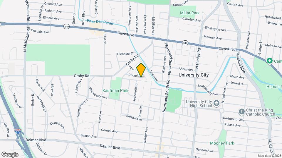 7812 Drexel Dr Map and Location Details