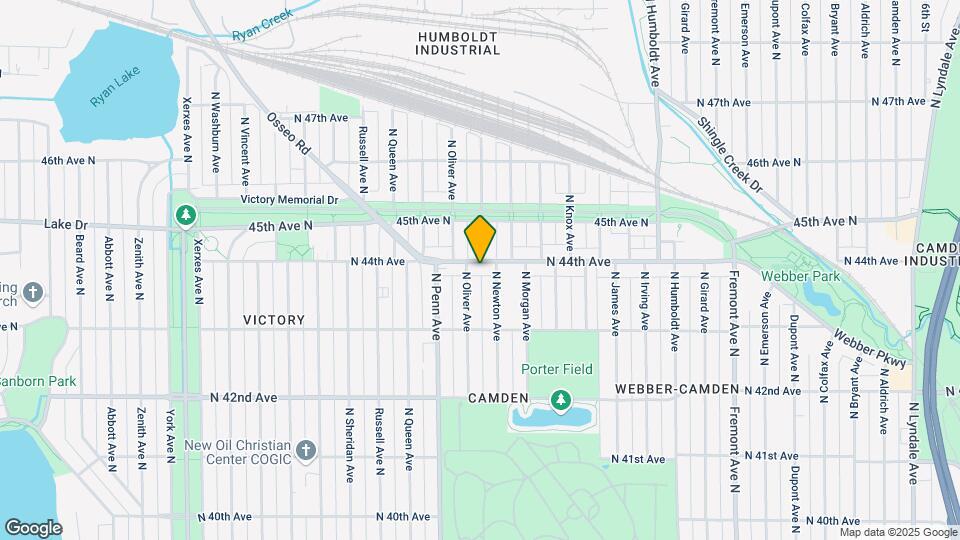 2115 44th Ave N Map and Location Details