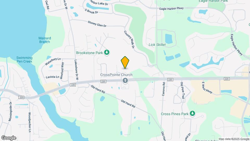 2120 Pebble Creek Ln Map and Location Details