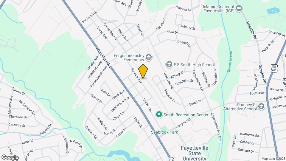 1814 Newark Ave Map and Location Details