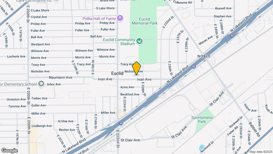 22601 Ivan Ave Map and Location Details