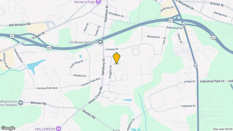 1450 Claxton Ridge Dr Map and Location Details