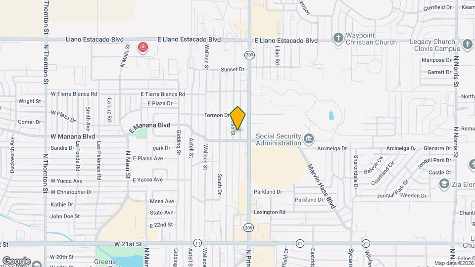 2809 Ross St Map and Location Details