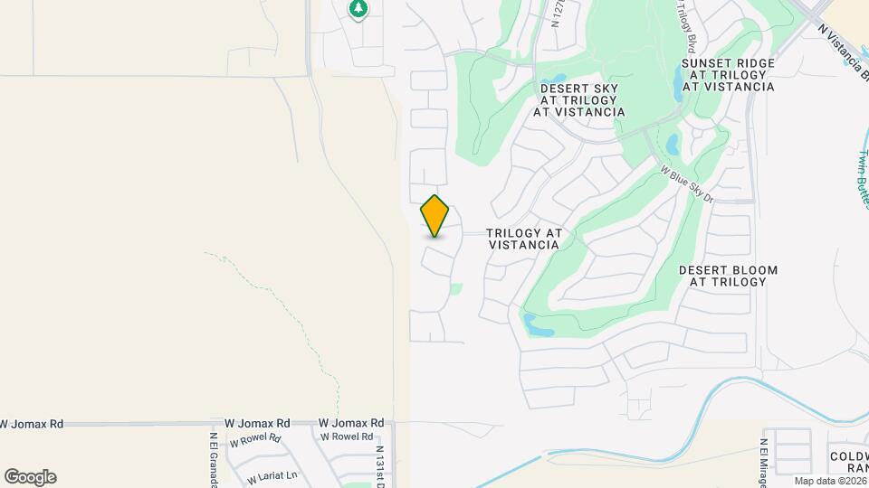 13042 W Pinnacle Vista Dr Map and Location Details