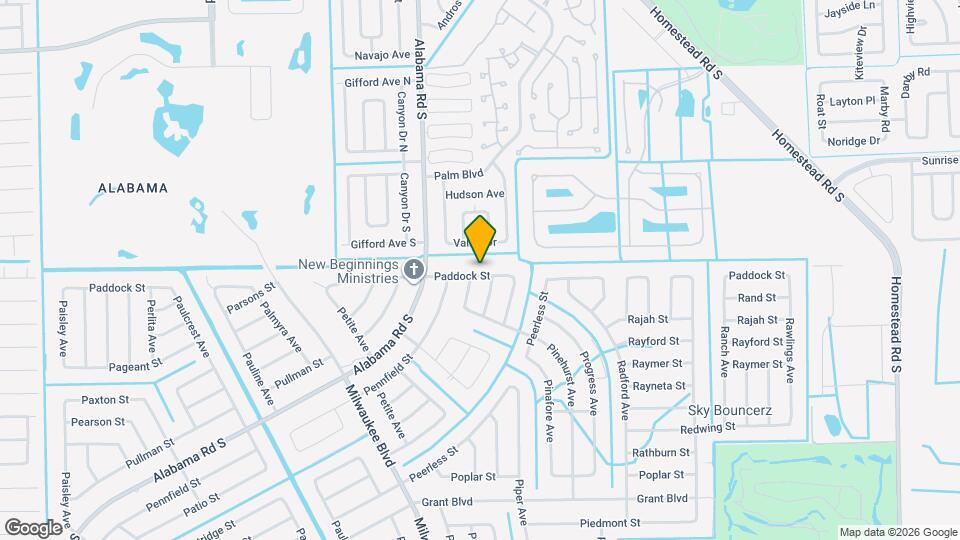 355 Paddock St Map and Location Details