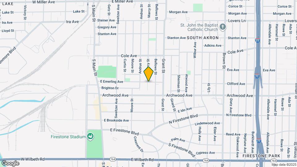 1429 Marcy St Map and Location Details