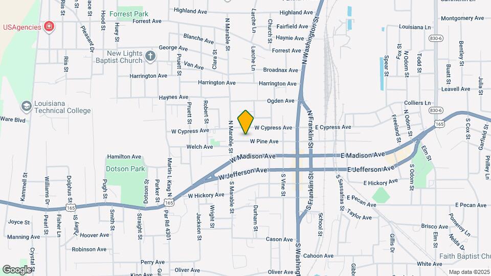 276 W Pine Ave Map and Location Details