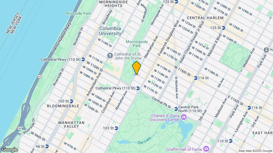 282 Manhattan Ave Map and Location Details