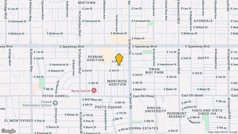 926 N Venice Ave Map and Location Details