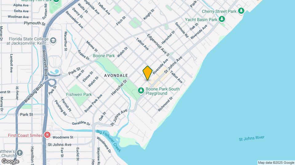 3648 Riverside Ave Map and Location Details