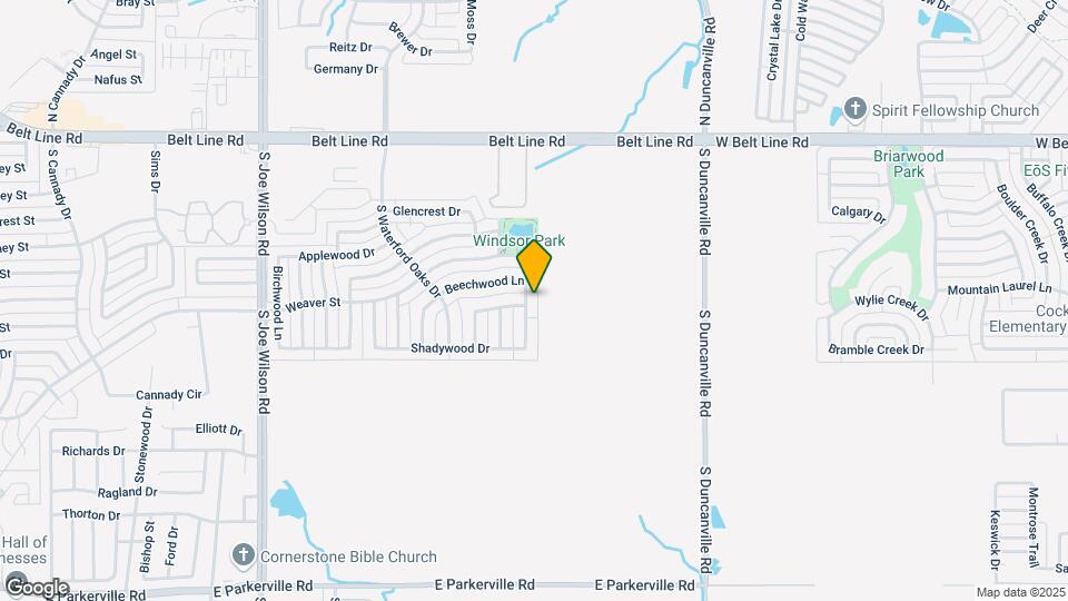 316 Timberline Dr Map and Location Details