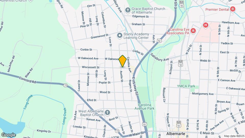 725 Wiscassett St Map and Location Details