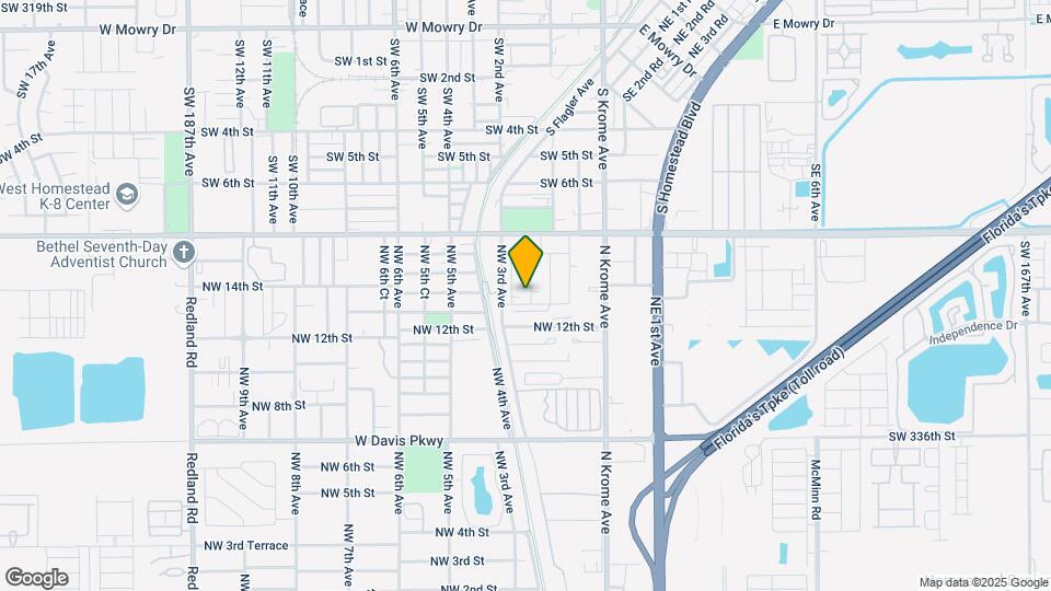 1414-1422 NW 2nd Ave Map and Location Details
