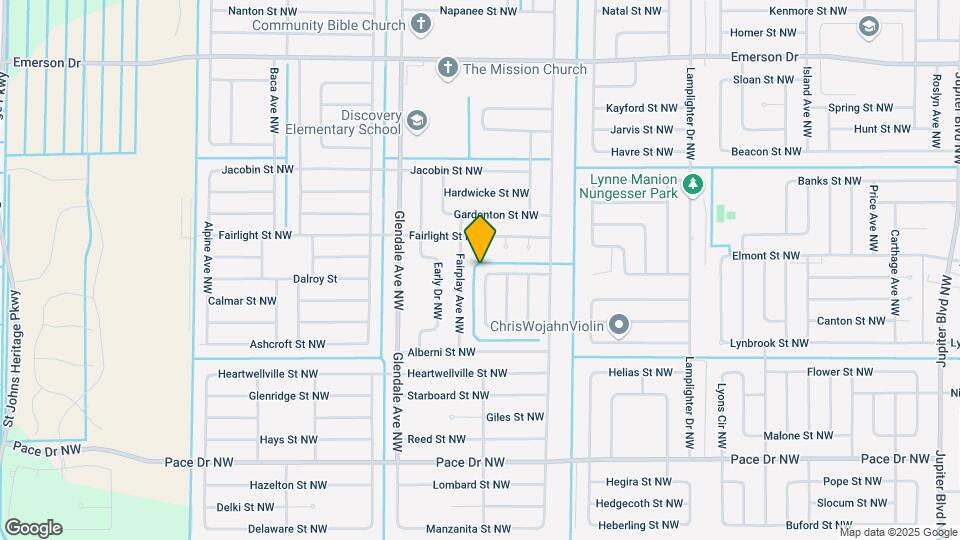 1046 Big Horn Cir NW Map and Location Details