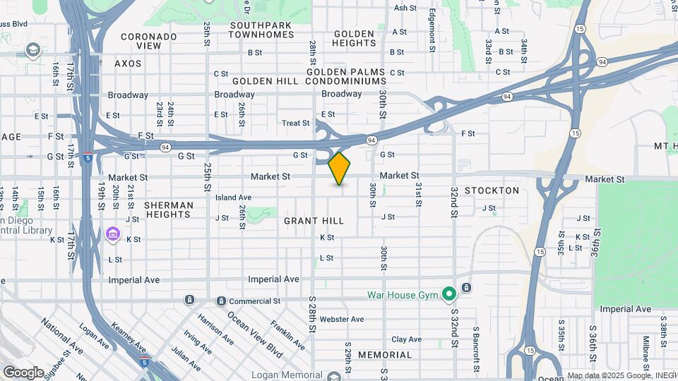 512 29th St Map and Location Details