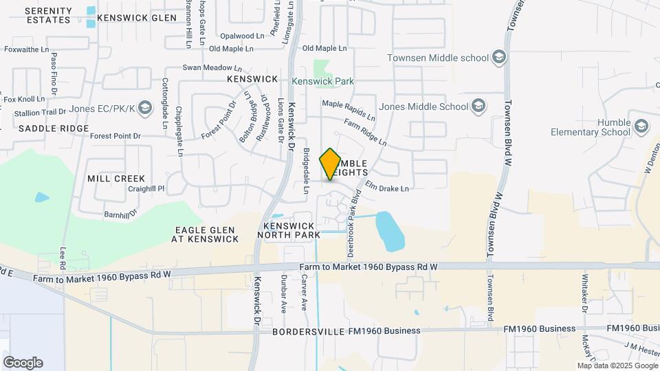 8714 Orchard Ridge Ln Map and Location Details