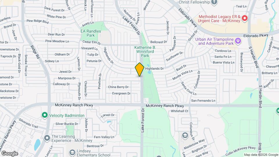 5000 Boxwood Ln Mapa y Detalles de la Ubicación