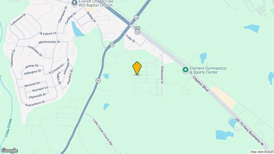 265 Pear Blossom Pkwy Map and Location Details