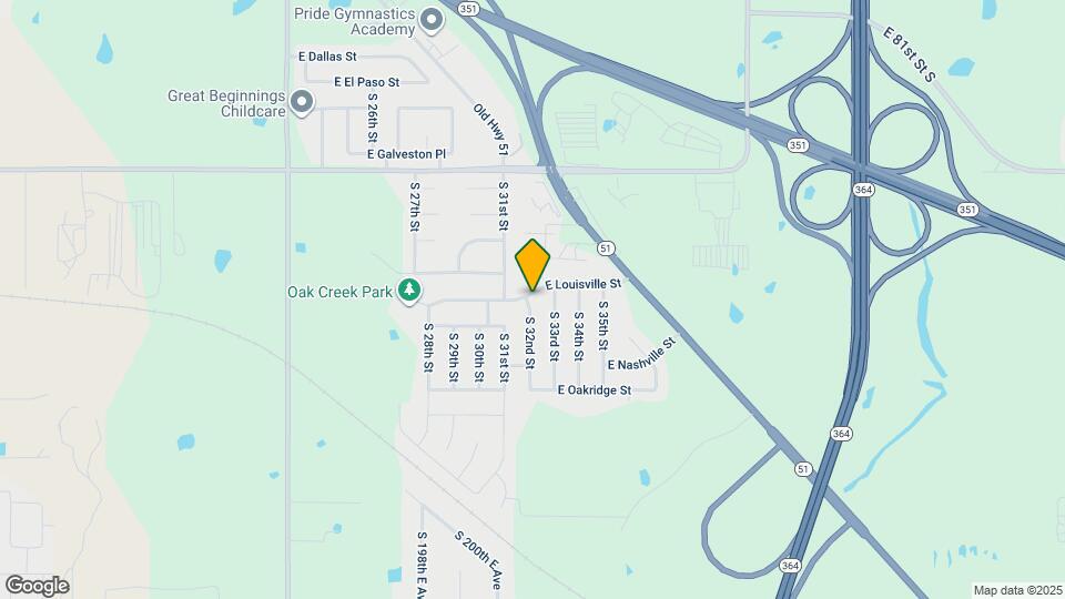 3201 E Louisville St Map and Location Details