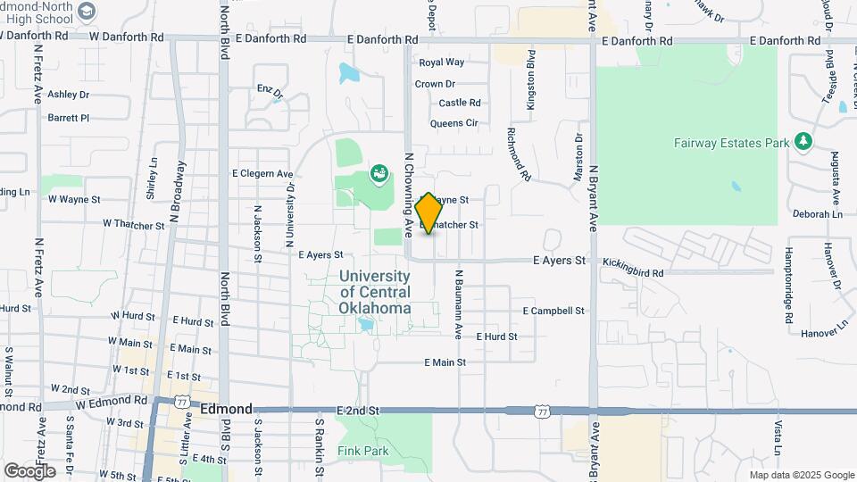 417 N Chartrand Mapa y Detalles de la Ubicación