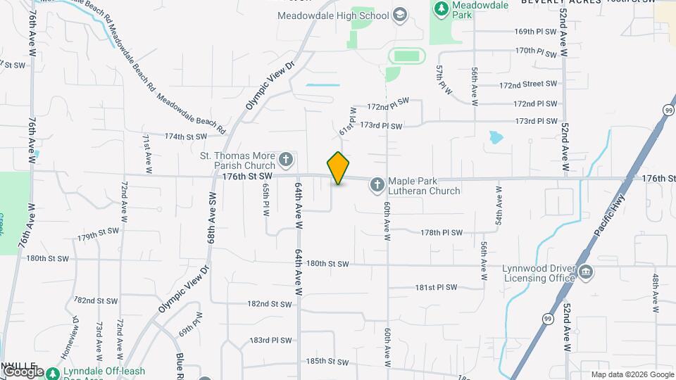 17619 62nd Pl W Map and Location Details