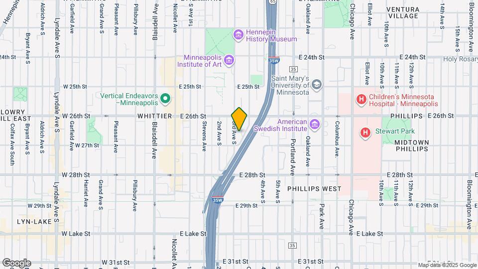 2629 3rd Ave S, Unit 1 Mapa y Detalles de la Ubicación