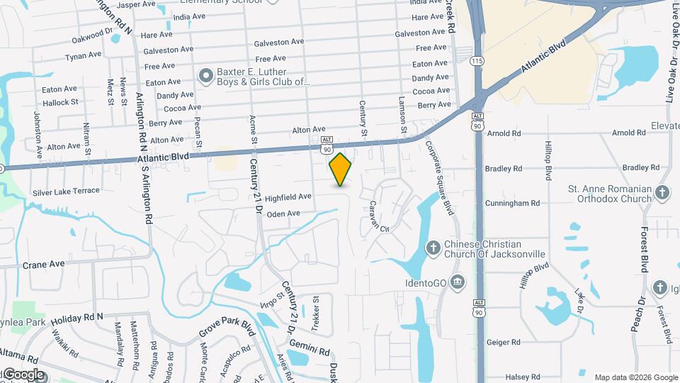 8493 Highfield Ave Map and Location Details