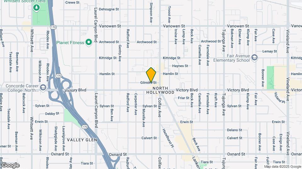 11732 Gilmore St Mapa y Detalles de la Ubicación